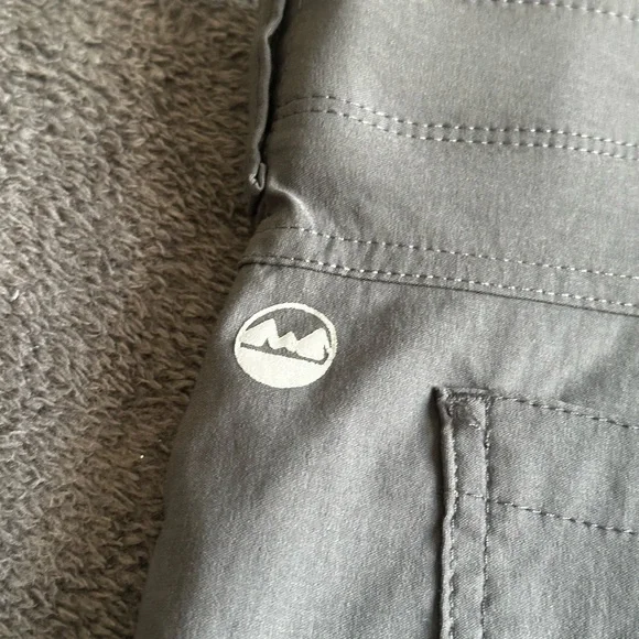 WRANGLER SHORTS MEN’S GRAY ELASTIC STRETCH HIKER SZ 42 - Picture 15 of 15